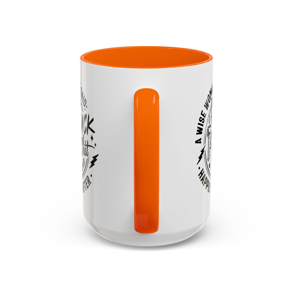 Wise Woman Skull Mug, Unique Mug, Mum, Sister, Aunty, Funny | Accent Coffee Mug