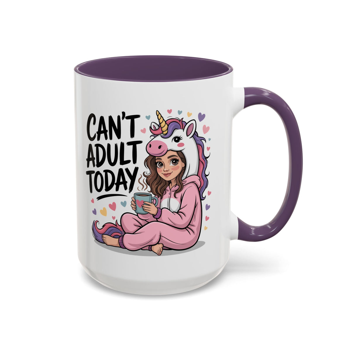 Can’t Adult Today Unicorn Mug, LGBTQ, Mugs, Cups, Cafe, Morning Fix, Unicorn Mug