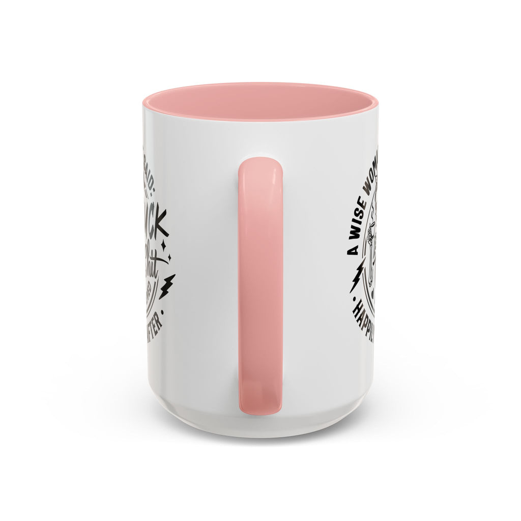 Wise Woman Skull Mug, Unique Mug, Mum, Sister, Aunty, Funny | Accent Coffee Mug