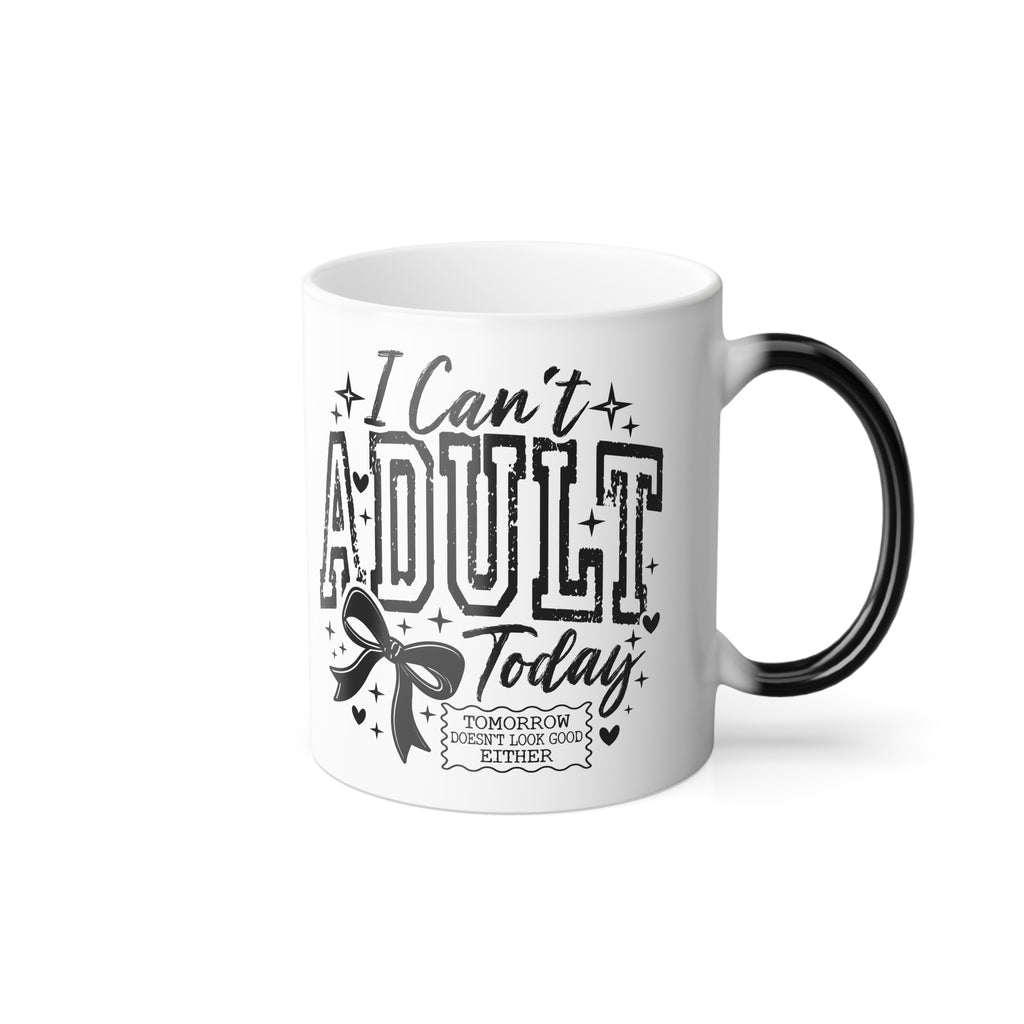 Adopt Today Adult Awareness Mug | Color Morphing 11oz, Christmas Gift, Birthday