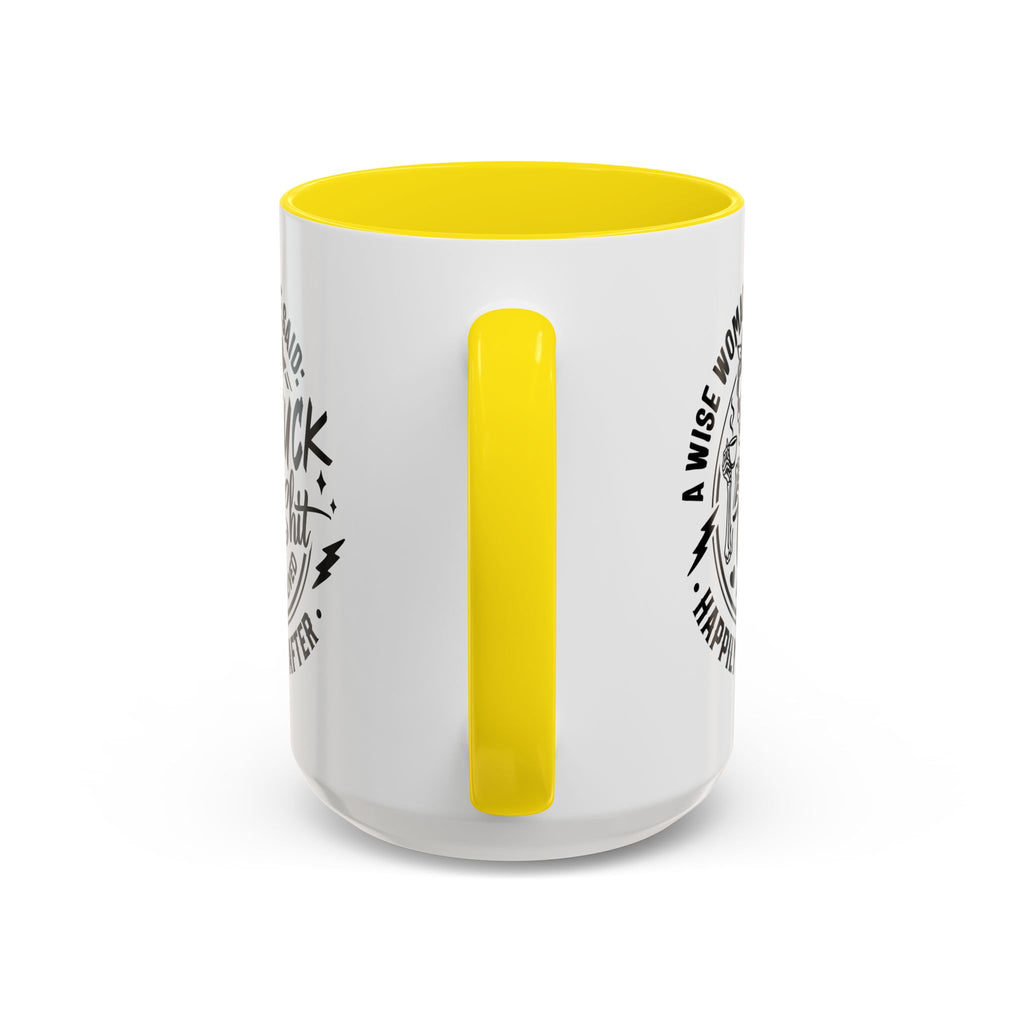 Wise Woman Skull Mug, Unique Mug, Mum, Sister, Aunty, Funny | Accent Coffee Mug