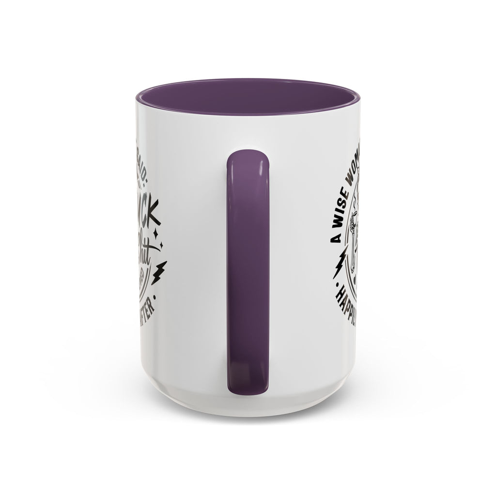 Wise Woman Skull Mug, Unique Mug, Mum, Sister, Aunty, Funny | Accent Coffee Mug