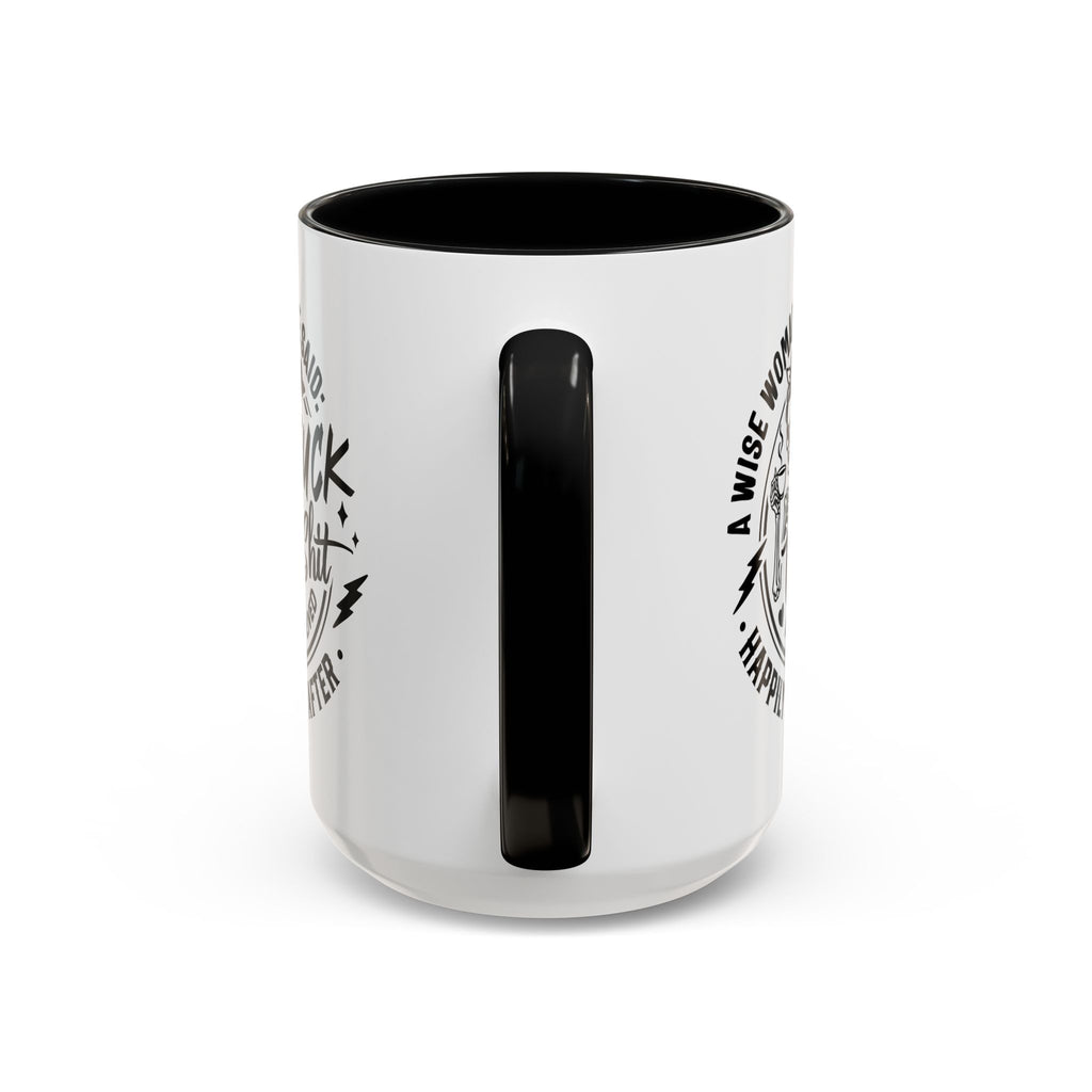 Wise Woman Skull Mug, Unique Mug, Mum, Sister, Aunty, Funny | Accent Coffee Mug