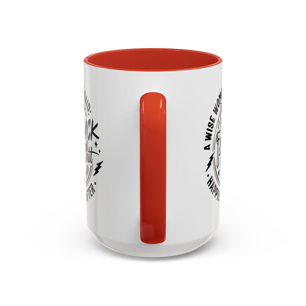 Wise Woman Skull Mug, Unique Mug, Mum, Sister, Aunty, Funny | Accent Coffee Mug