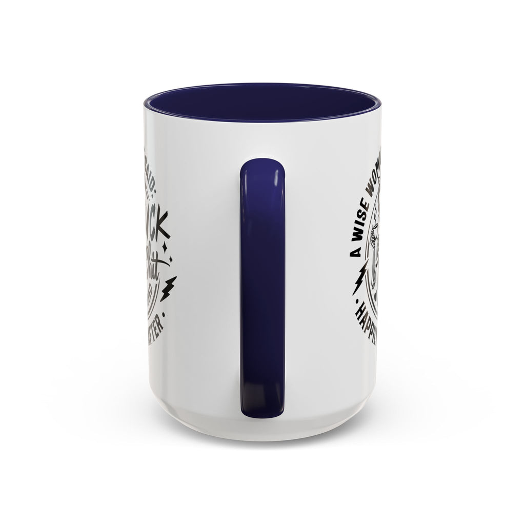 Wise Woman Skull Mug, Unique Mug, Mum, Sister, Aunty, Funny | Accent Coffee Mug