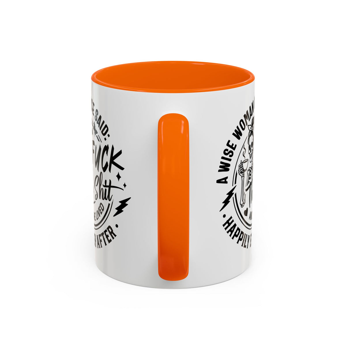 Wise Woman Skull Mug, Unique Mug, Mum, Sister, Aunty, Funny | Accent Coffee Mug