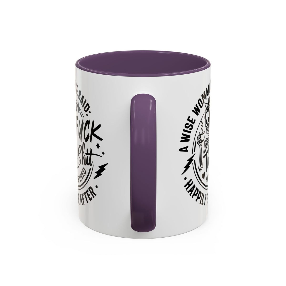 Wise Woman Skull Mug, Unique Mug, Mum, Sister, Aunty, Funny | Accent Coffee Mug